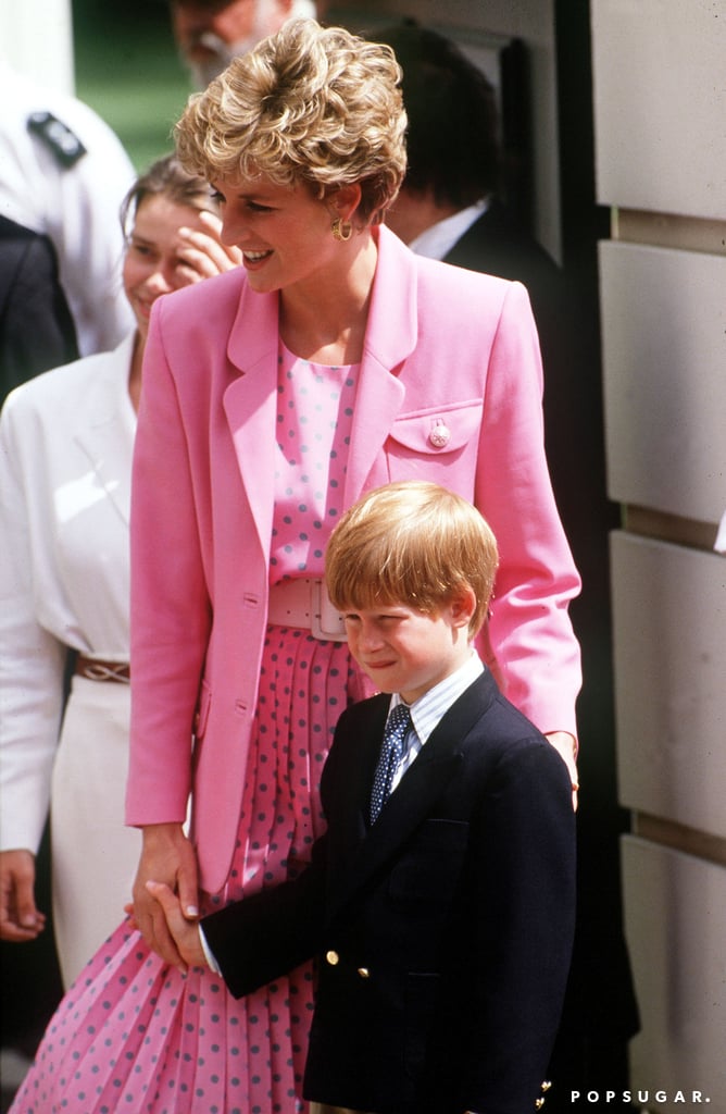 Princess Diana and Prince Harry Holding Hands Pictures | POPSUGAR ...