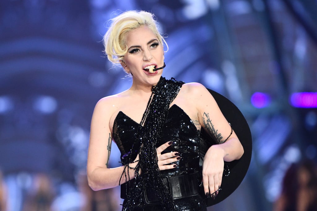 Lady Gaga at the Victoria's Secret Fashion Show 2016