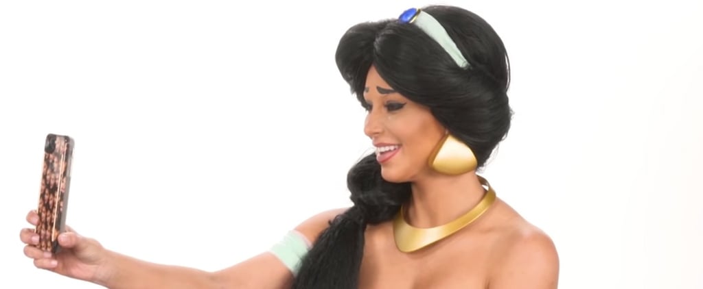 North West's Reaction to Kim Kardashian as Princess Jasmine