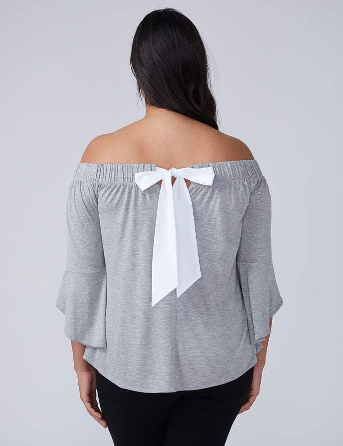 Lane Bryant Off-the-Shoulder Top | Hey 