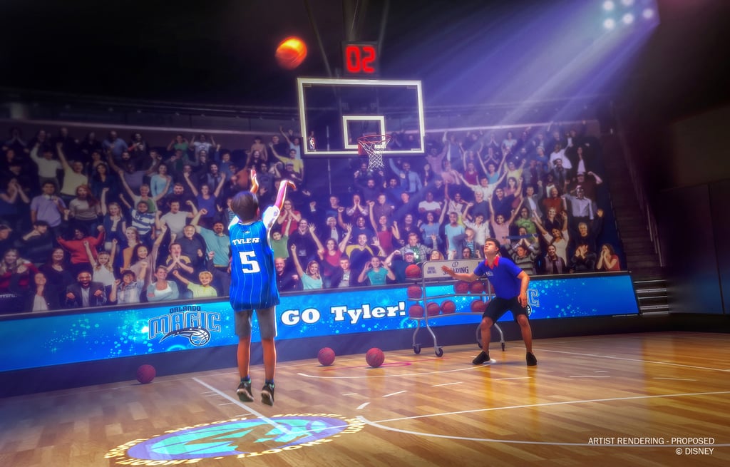 The NBA Experience Is Opening at Disney Springs