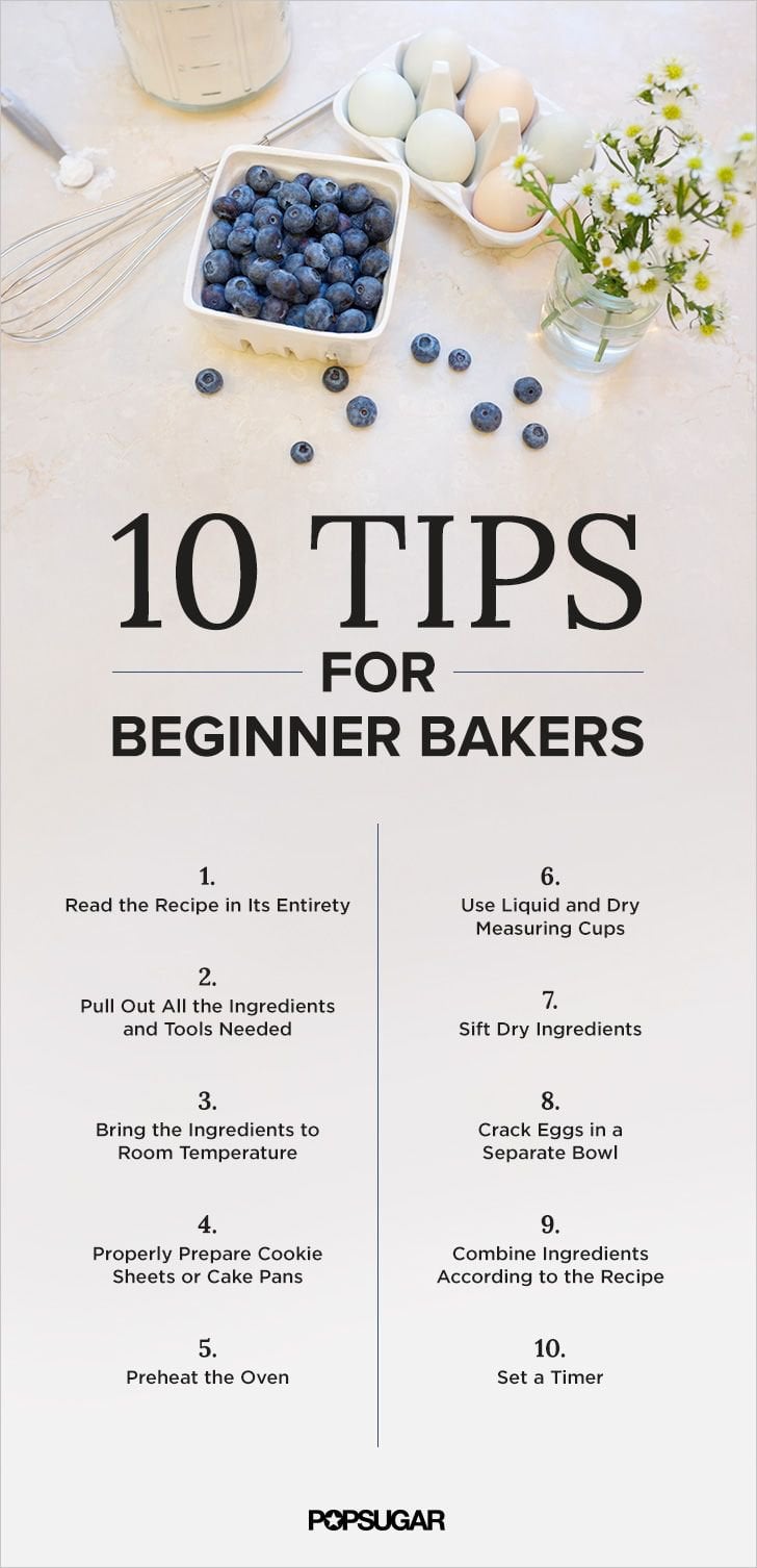 10 Tips For Beginner Bakers