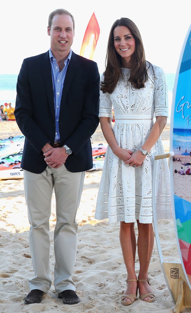 The Royal Couple at Manly Beach