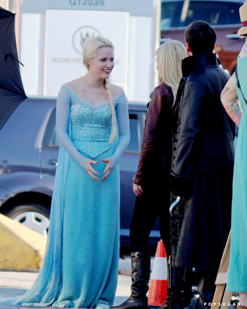 Georgina Haig as Frozen's Elsa on Once Upon a Time