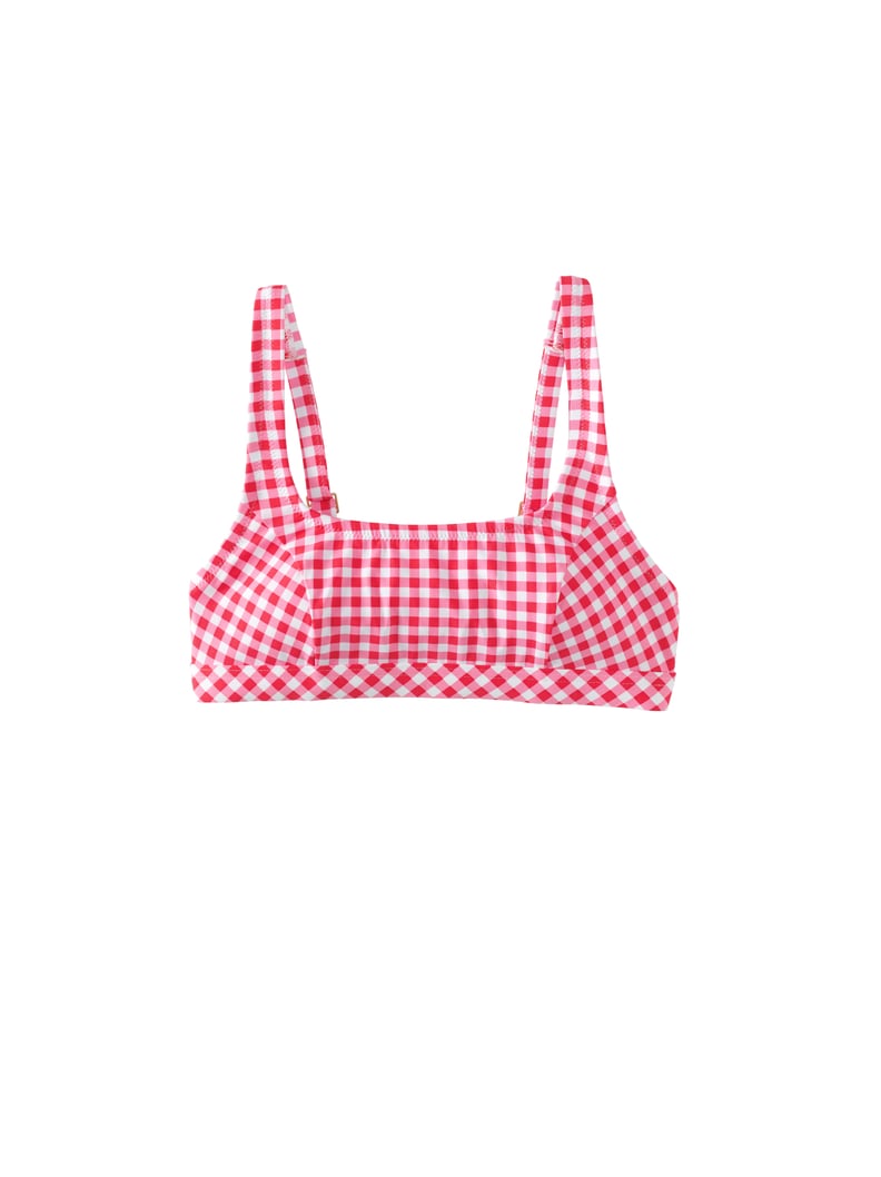 Smocked Bikini Top in Red Gingham – Draper James