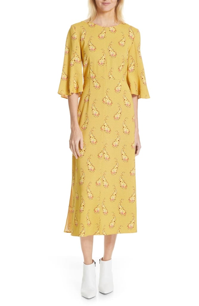 Stine Goya Kirsten Paisley Midi Dress