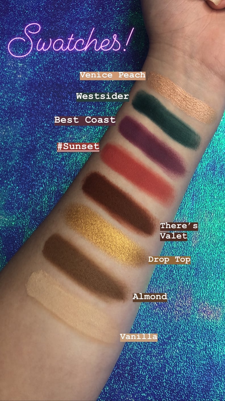 Smashbox LA Cover Shot Eye Palette Swatches