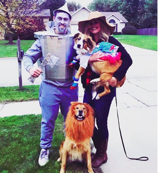 The Wizard Of Oz Grab Your Pup These Matching Dog And Owner Costumes Will Get You In The Halloween Spirit Popsugar Family Photo 4