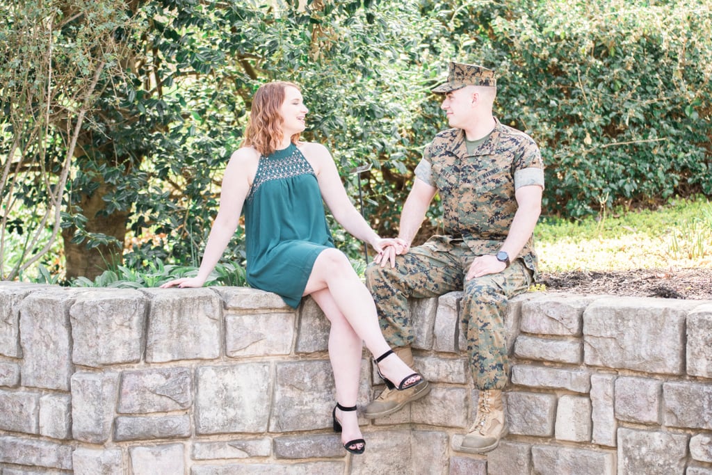 Military Couple Engagement Session in Washington DC