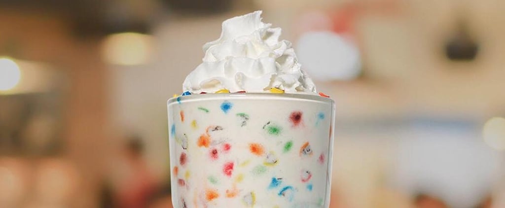 Burger King Vanilla Shake With M&M's