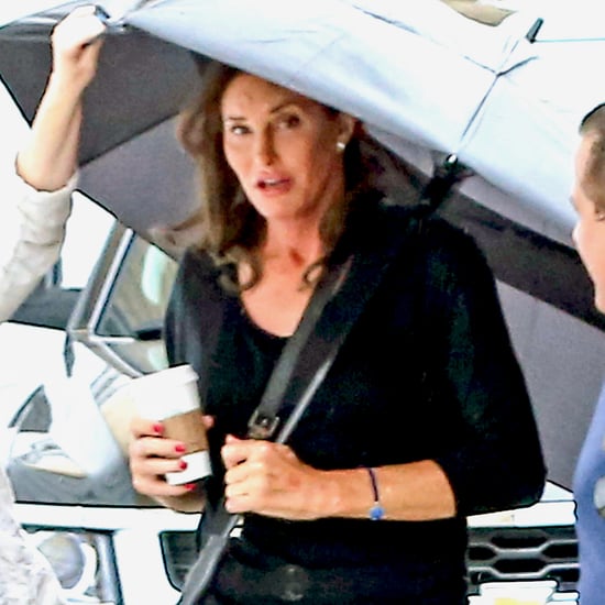 Caitlyn Jenner Arriving at the Los Angeles LGBT Center