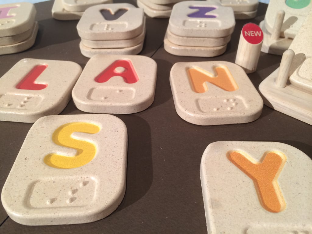 Plan Toys Braille Letters New Toys From Toy Fair 2014 POPSUGAR Family Photo 95
