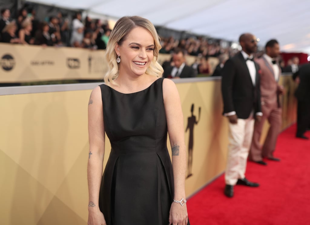 Taryn Manning Black Dress at SAG Awards 2018