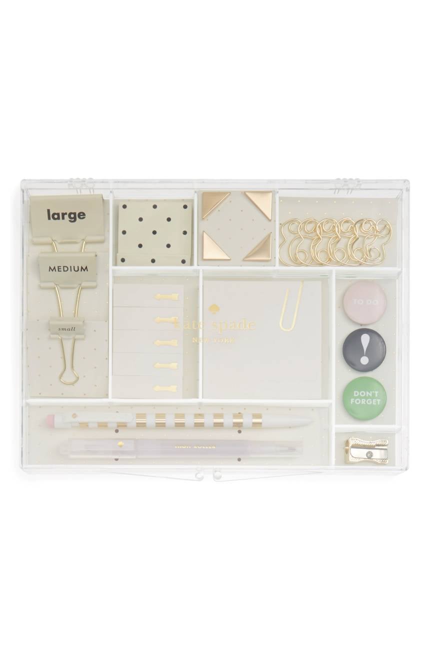 Kate Spade Office Supply Kit | 26 Stylish Items to Craft the Perfect  Cubicle | POPSUGAR Smart Living Photo 20
