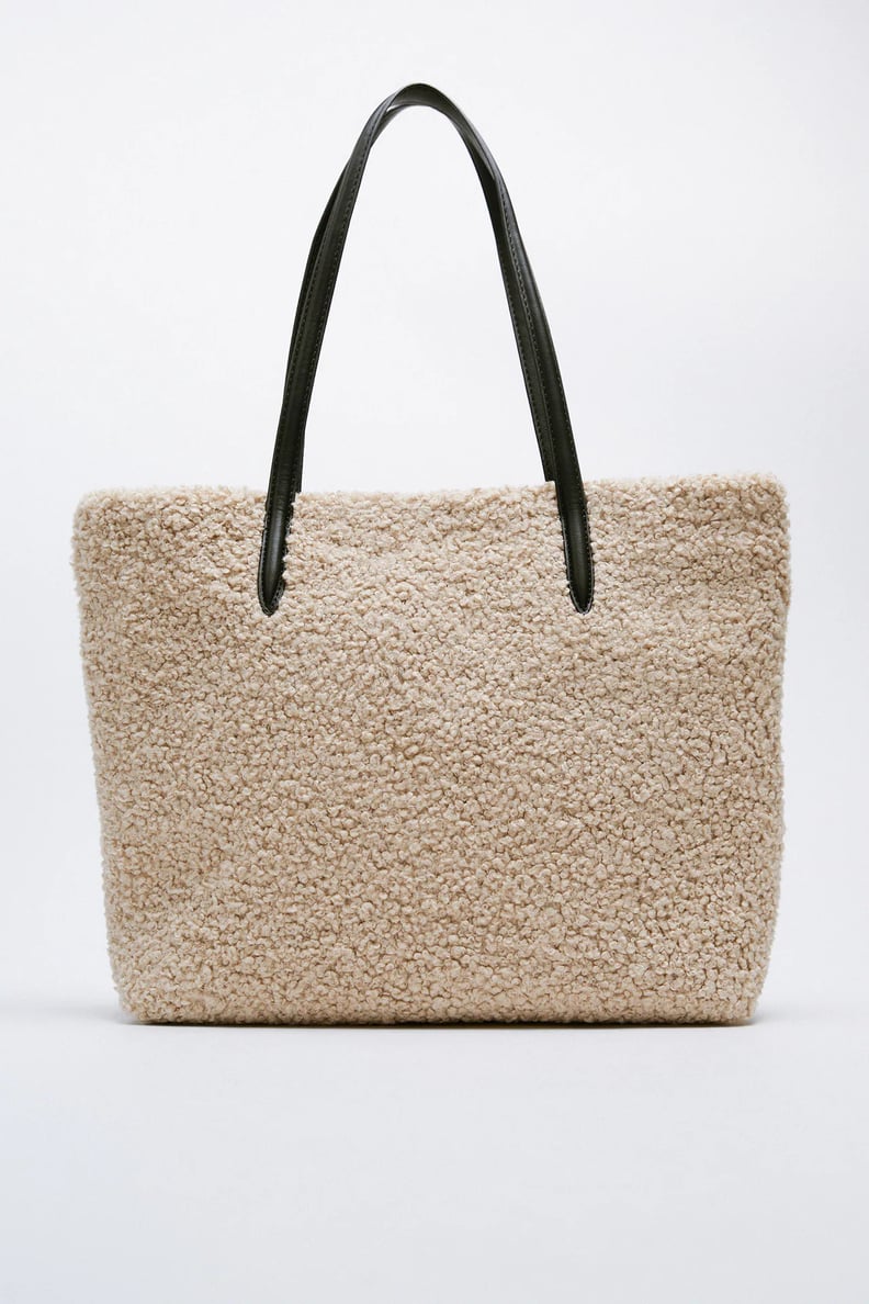 An Everyday Bag: Fleece Tote Bag