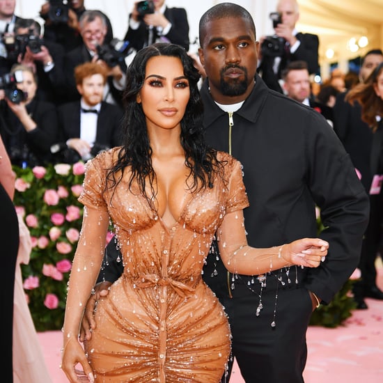 Kim Kardashian and Kanye West's Signature Red Carpet Pose