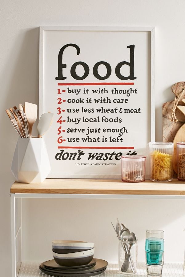 Food Rules Art Print