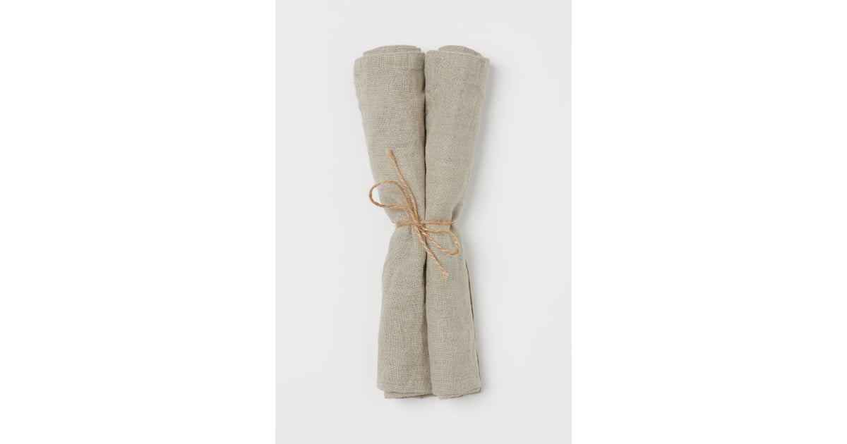 H&M Linen Napkins | The Best Fall Home-Decor Pieces From H ...