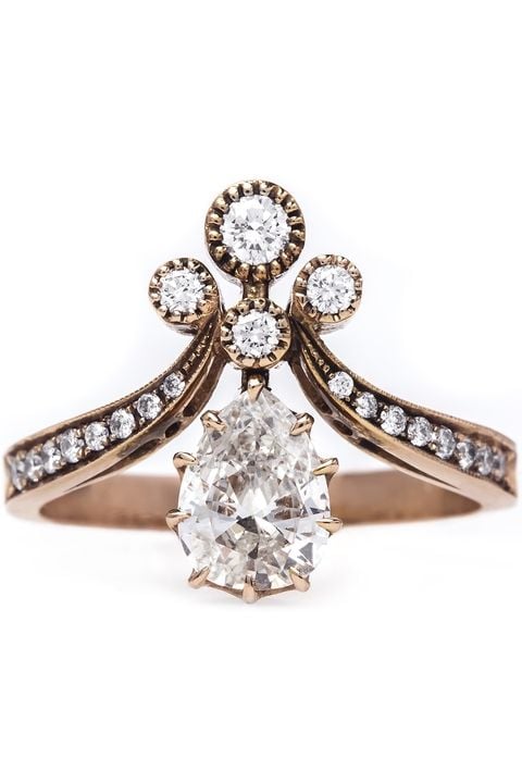 Tiara Ring by Trumpet and Horn Tiara Ring by Trumpet and Horn
