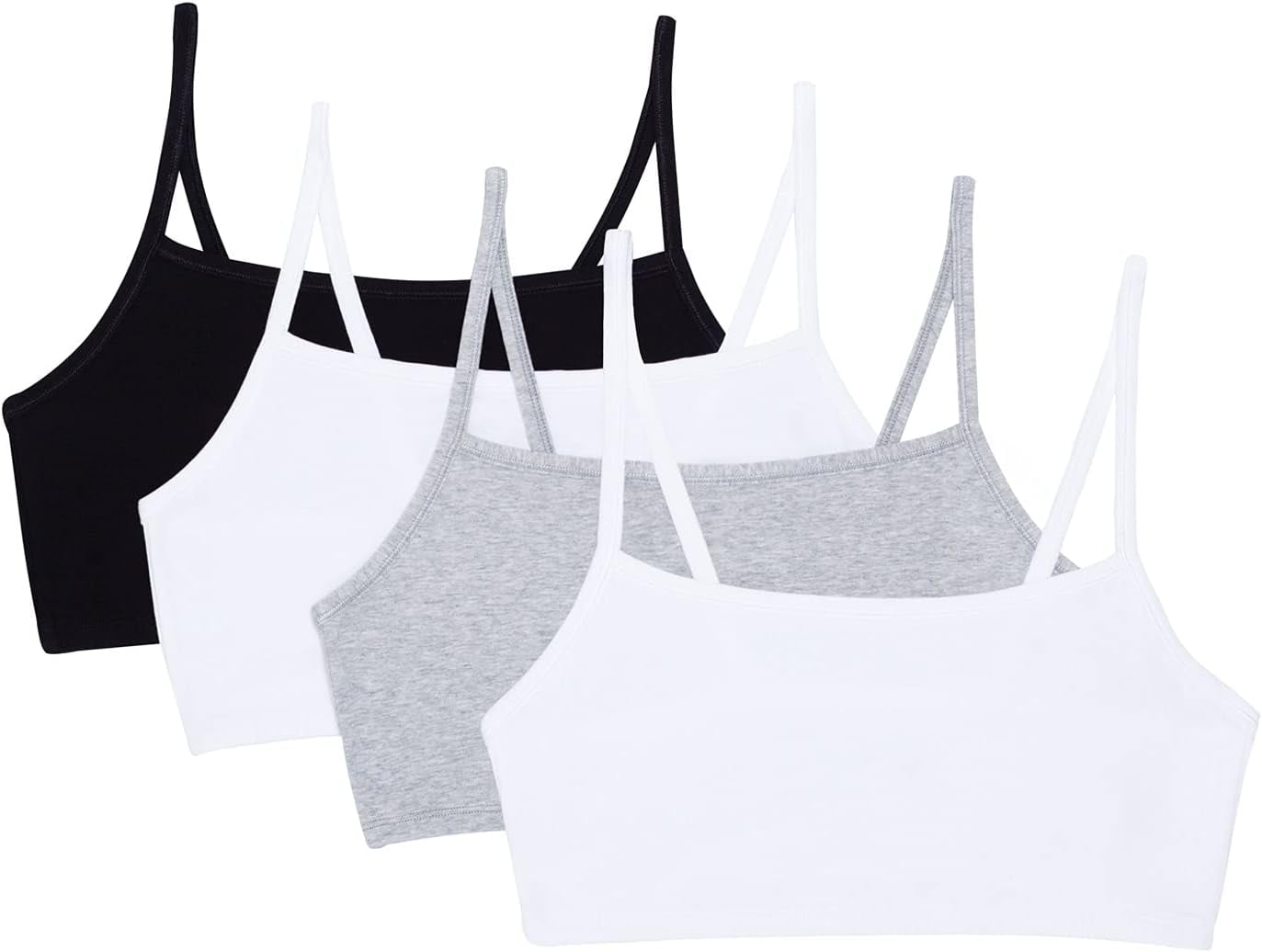 Fruit of the Loom Girls Seamless Training Bra with Removable