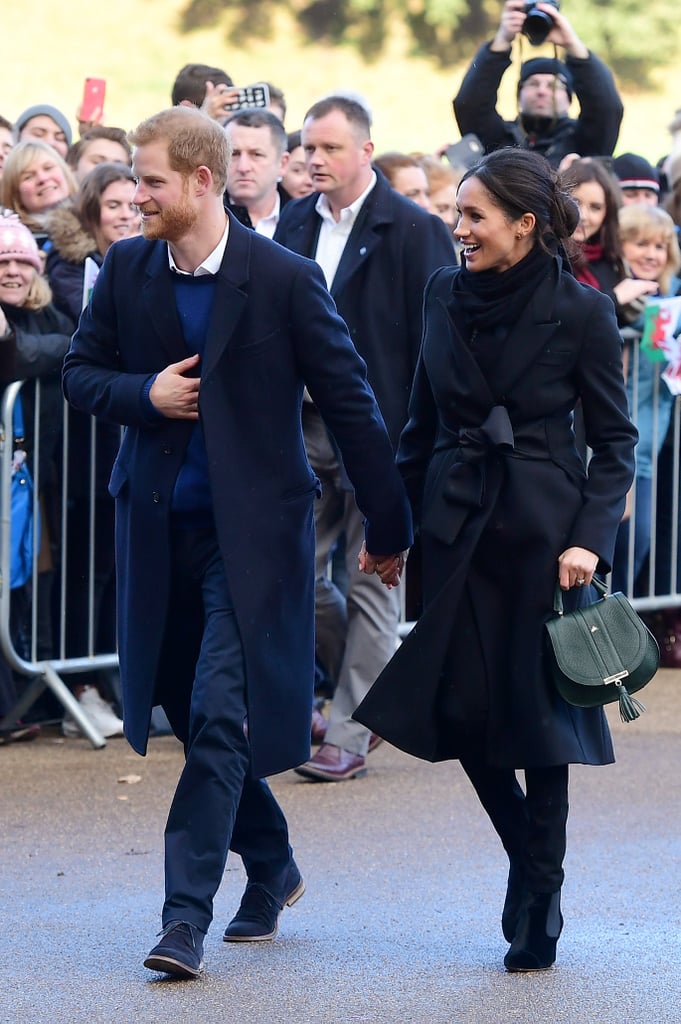 Prince Harry and Meghan Markle in Cardiff January 2018