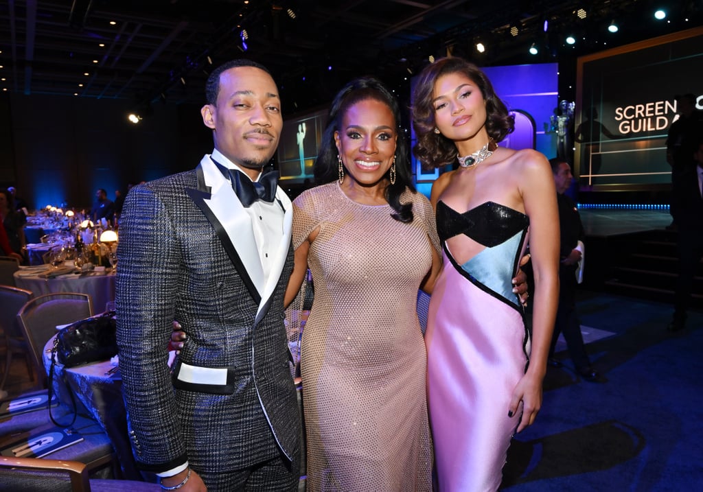 Sheryl Lee Ralph and Zendaya at the 2023 SAG Awards