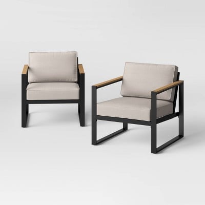 Project 62 Henning 2pk Patio Club Chairs