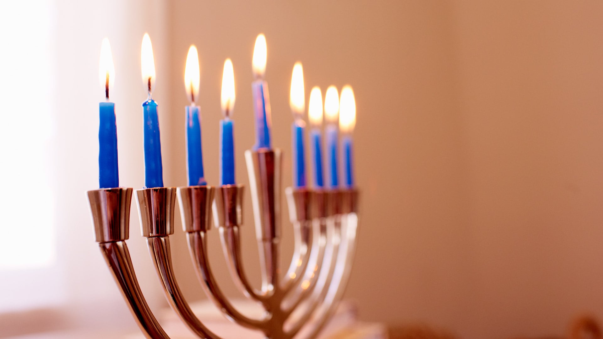 Download Free Hanukkah Zoom Backgrounds Popsugar Tech Low key image of jewish holiday hanukkah background with menorah on dark toned foggy background. download free hanukkah zoom backgrounds