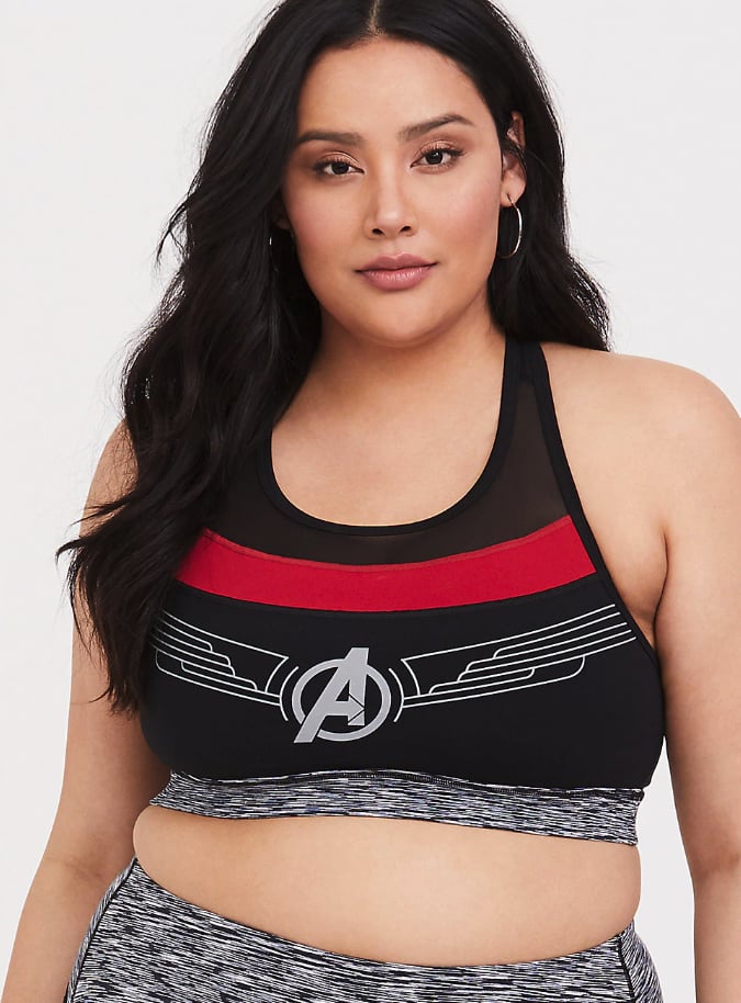 Captain America High Support Female Fitness Sports Bra – REAL INFINITY WAR