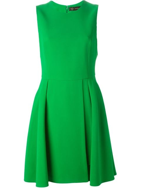 Versace Pleated Dress