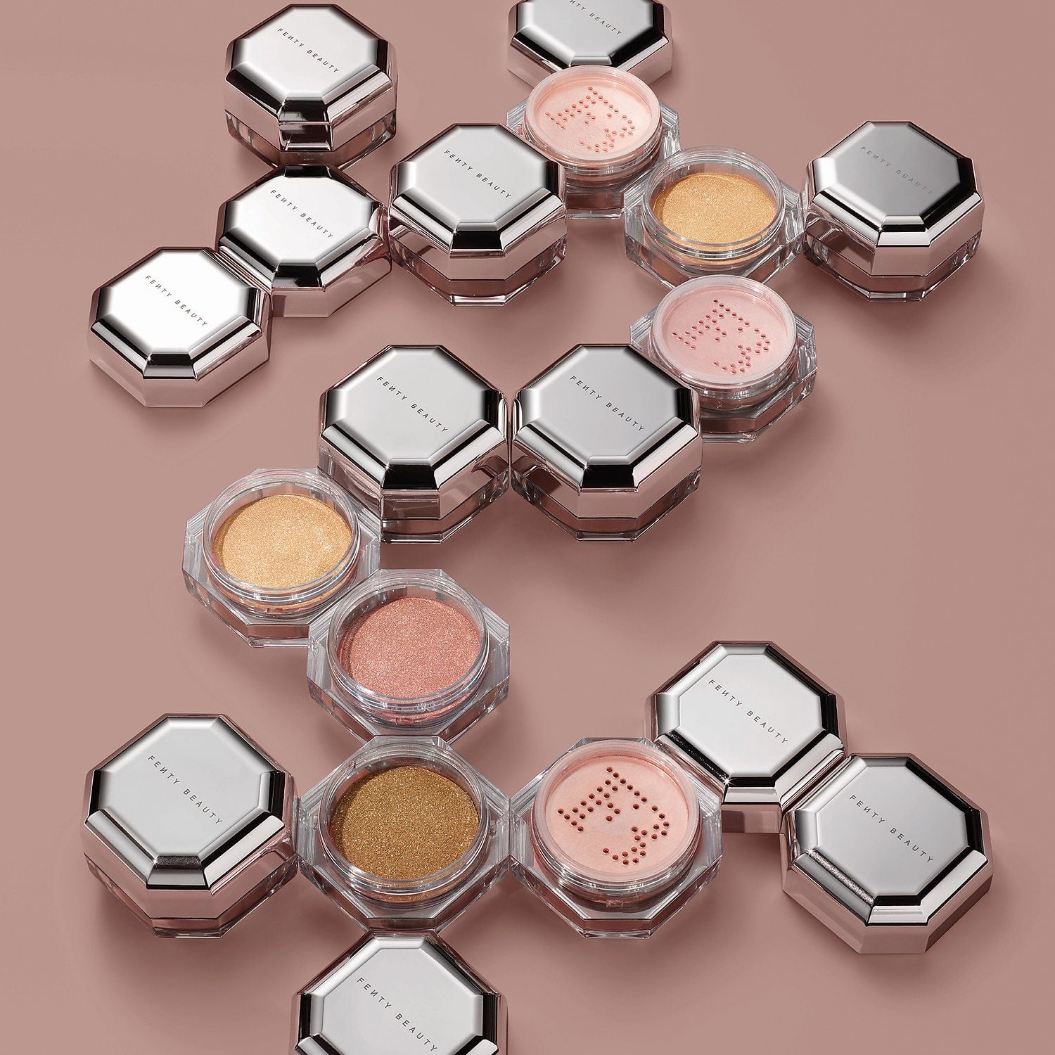 Fenty Beauty by Rihanna Fairy Bomb Shimmer Powder Every Single Highlighter You Can Shop at Sephora Cause We Want to Make You Glow POPSUGAR Beauty UK Photo 82