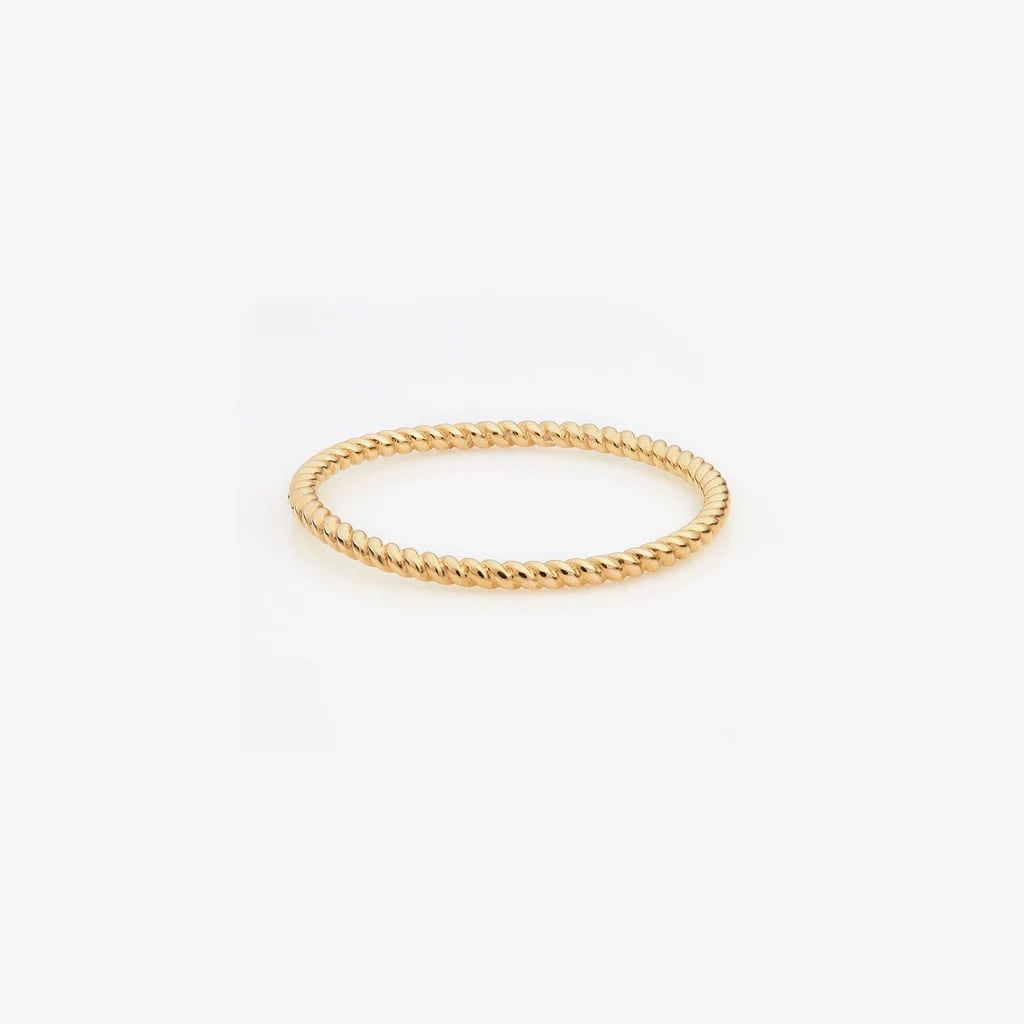 Otiumberg Gold Twisted Thread Ring