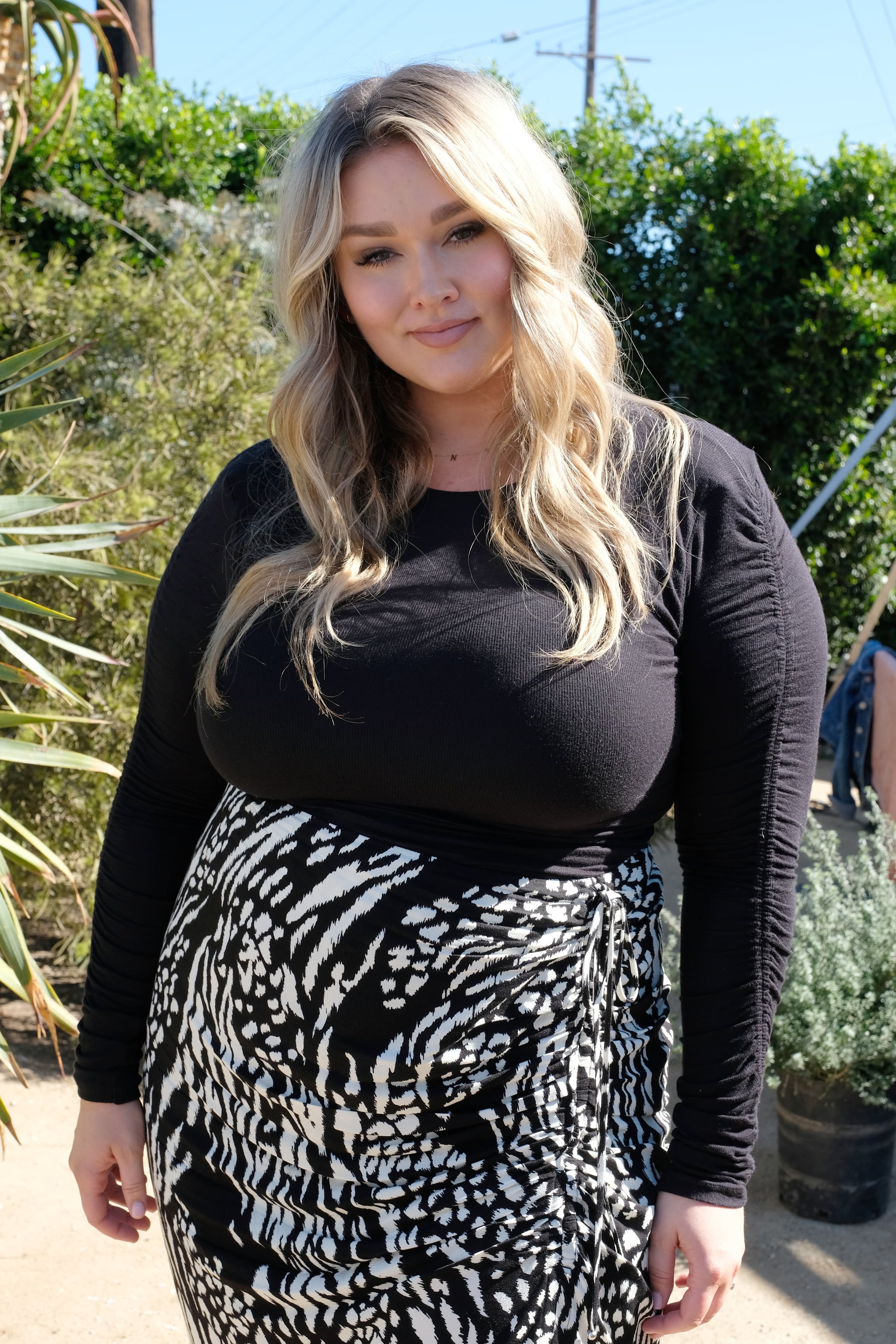 Los Angeles, CA-February 1: Model Hunter McGrady will attend # BlogHer20 Health at Rolling Greens Los Angeles on February 1, 2020 in Los Angeles, CA.  (Photo by Sarah Morris / Getty Images)