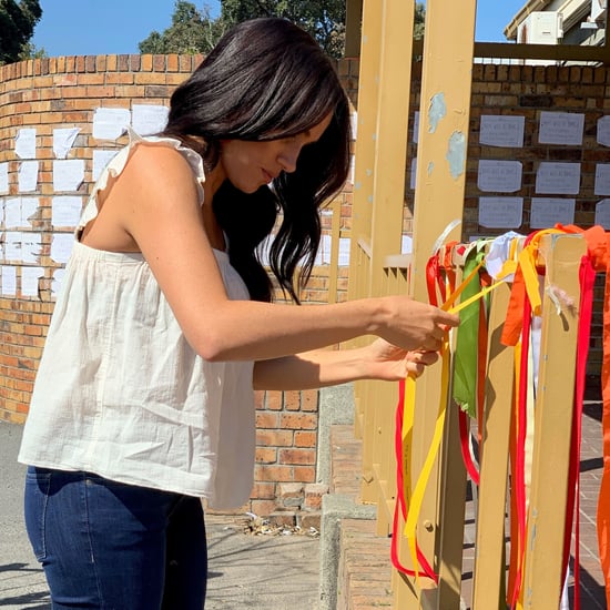 Meghan Markle Visits College Student's Memorial in Africa