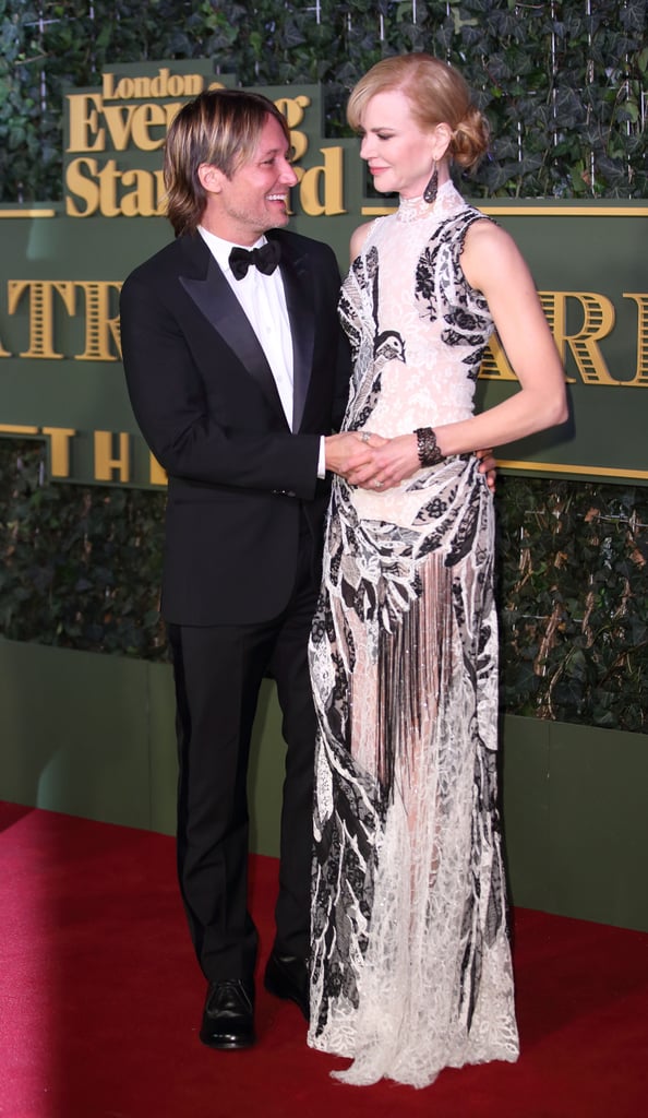 Nicole Kidman and Keith Urban Evening Standard Awards 2015