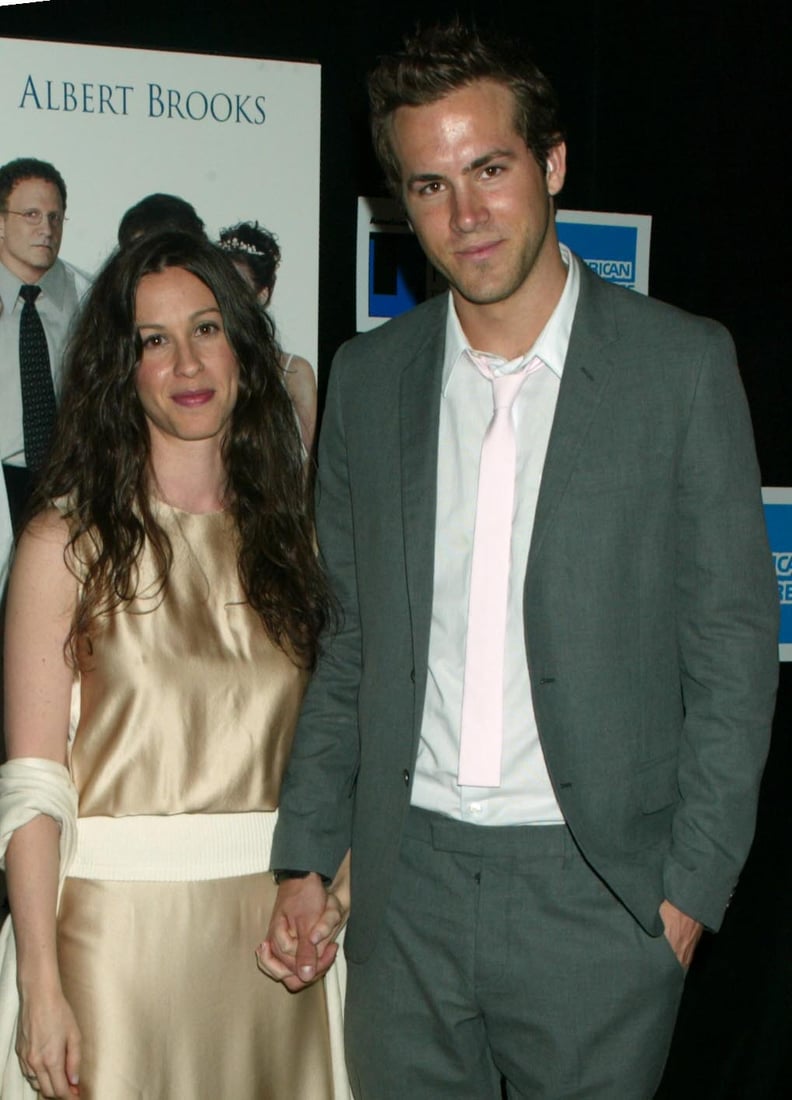 Alanis Morissette and Ryan Reynolds in 2003
