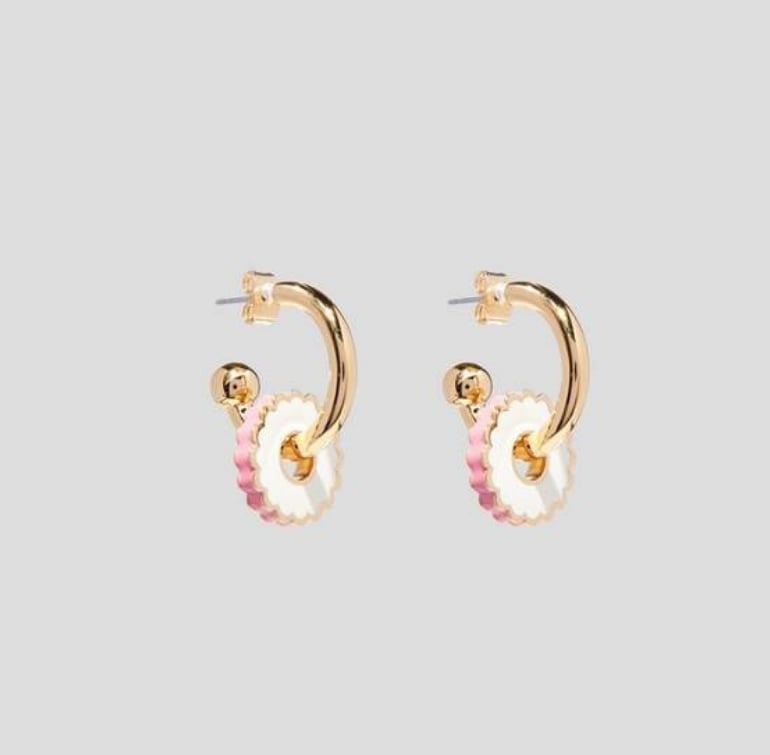 Marc Jacobs Medallion Hoop