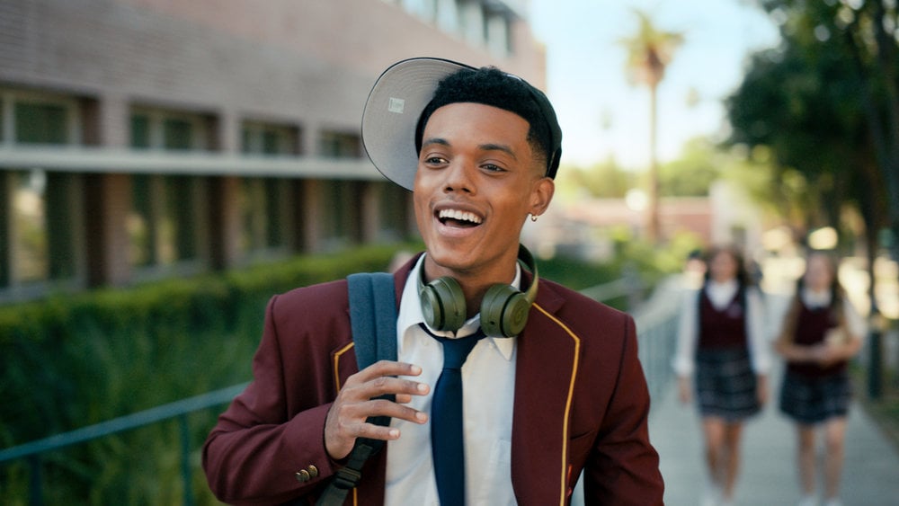 Jabari Banks as Will Smith in "Bel-Air"