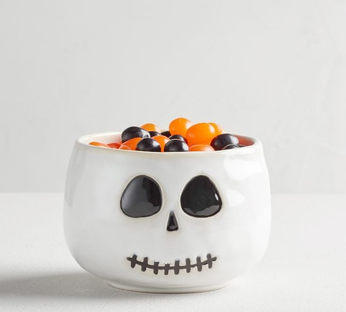 Skeleton Bowl Best Halloween Decorations For Dorm Rooms 2019