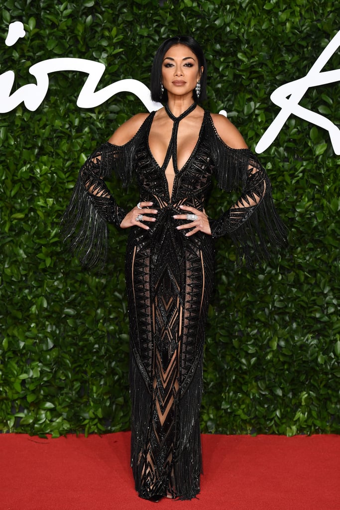 Nicole Scherzinger at the British Fashion Awards 2019