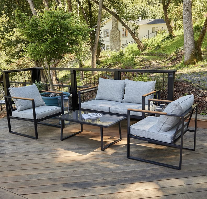 Most Comfortable Patio Furniture Set For Midcentury Modern Homes