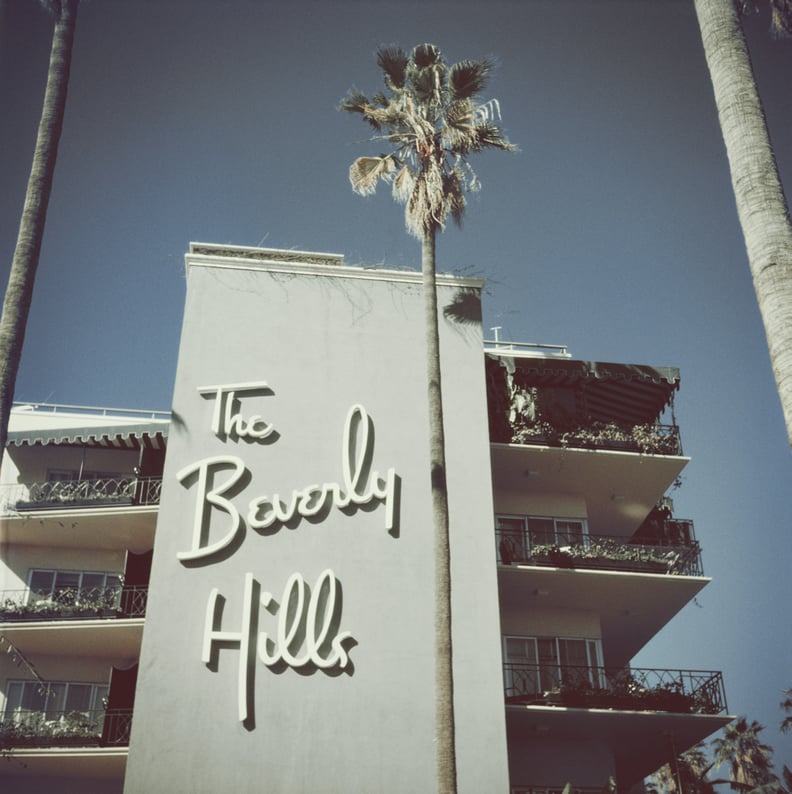 The Beverly Hills Hotel in 1957