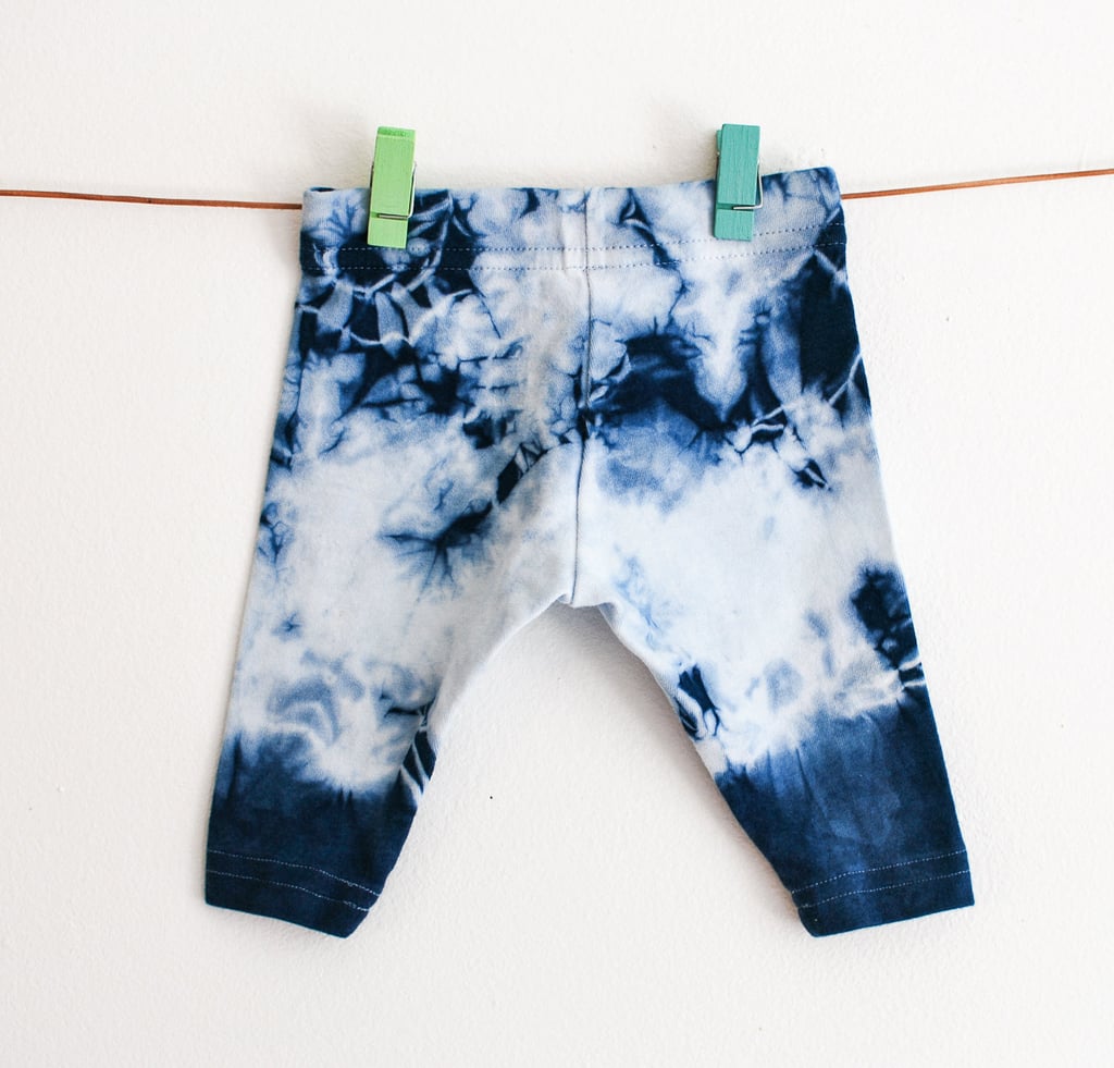 Hand-Dyed Baby Leggings
