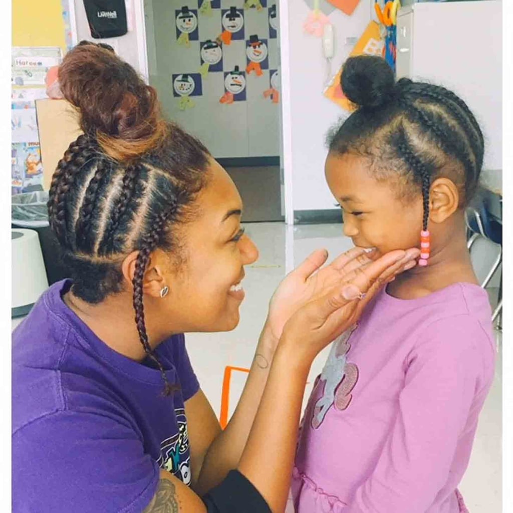 Texas Teacher Wears the Same Hairstyle as Student