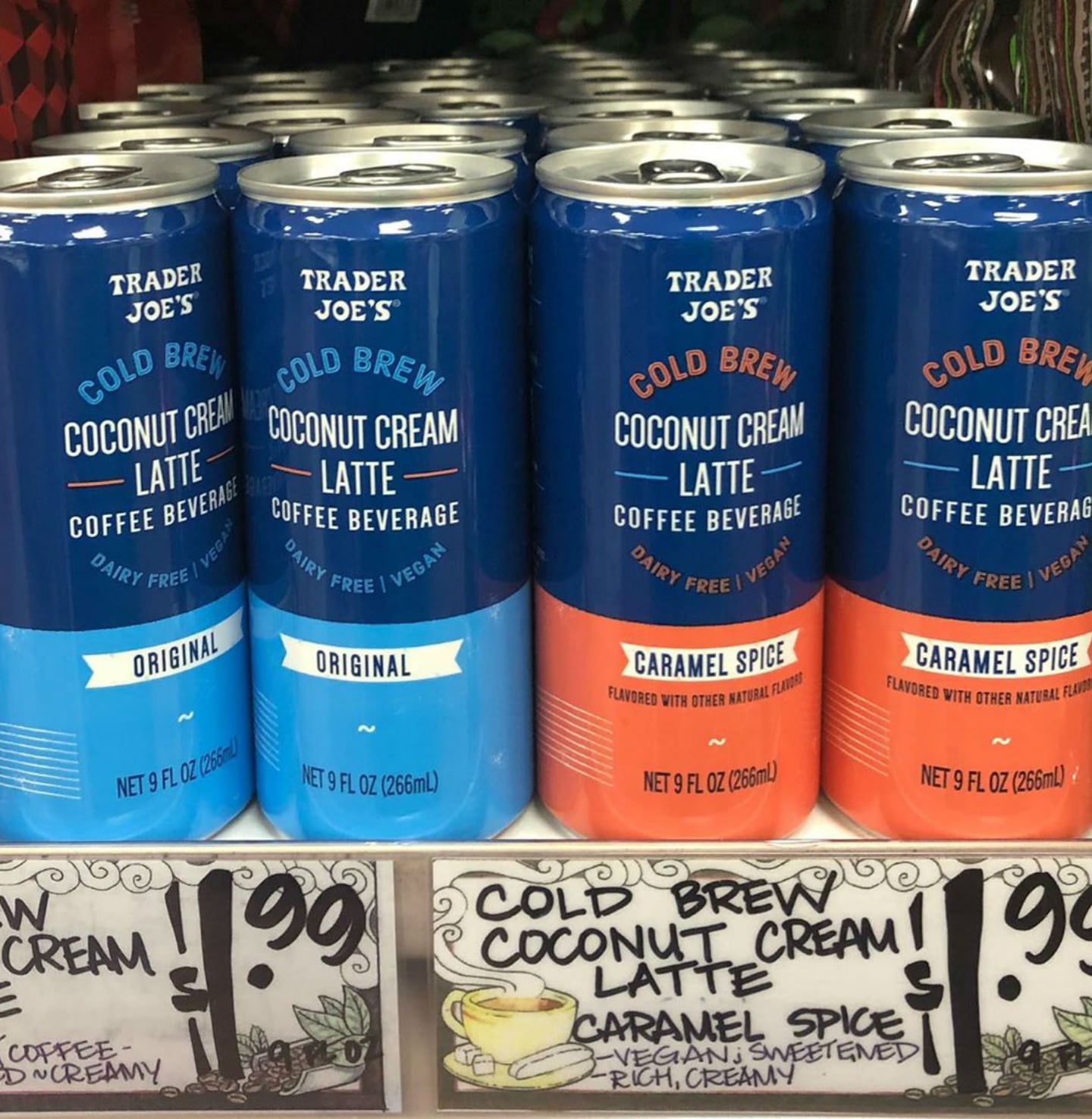 Trader Joe's Cold Brew Coffee Ready To Drink 