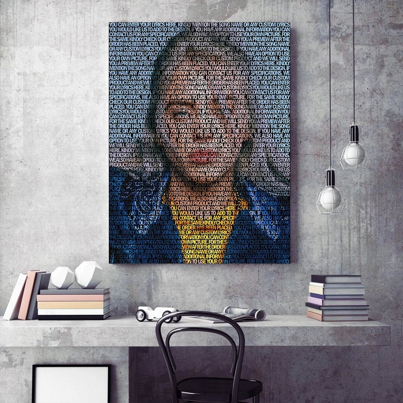 Billie Eilish Lyrical Canvas Wall Art