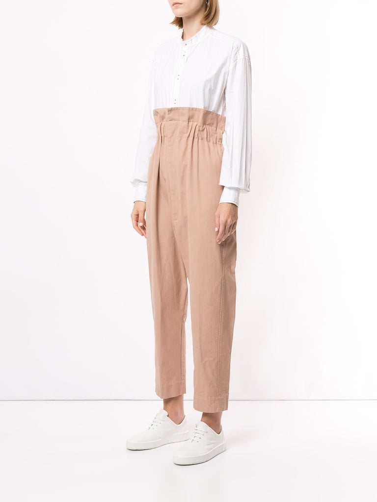 Bassike Two-Tone Tailored Jumpsuit