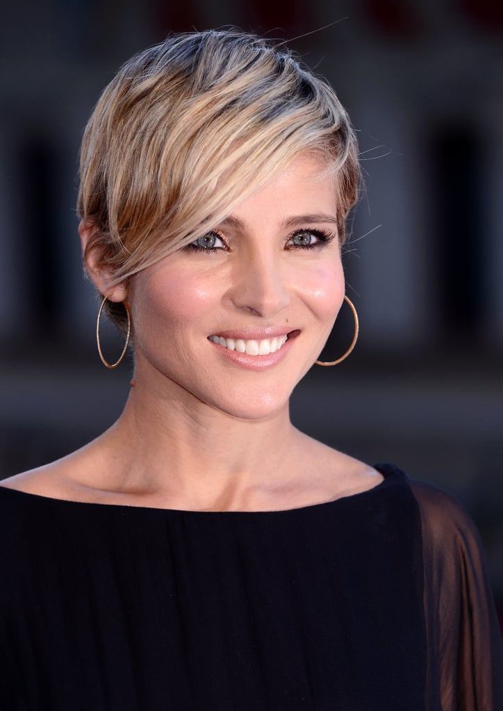 Elsa Pataky | Trendy Celebrity Bangs For All Face Shapes and Hair ...