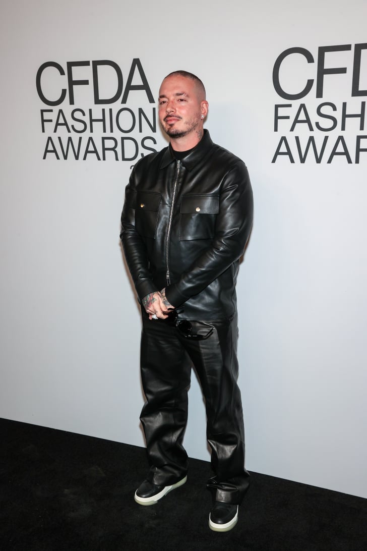 J Balvin at the 2021 CFDA Fashion Awards