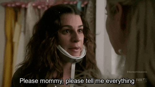 When You Get to Brunch With Your Mom and She Has the Hot Gossip